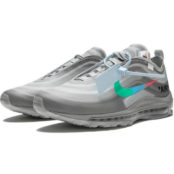 オフ ホワイト ナイキ エアマックス スニーカー コピー Off-White ナイキ Air Max 97 Menta オフホワイト エアマックス97 AJ4585-101