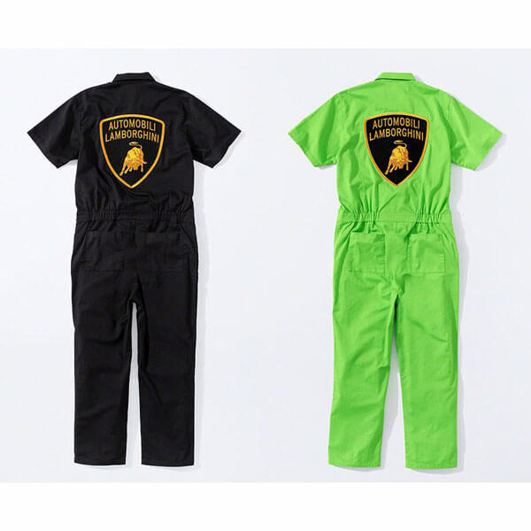 SS20 シュプリーム 偽物 Automobili Lamborghini Coverall ランボルギーニ カバーオール ツナギ