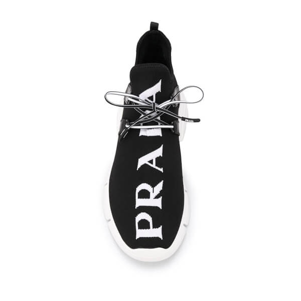 PRADA ニットファブリック スニーカー 4E34923V98F0967