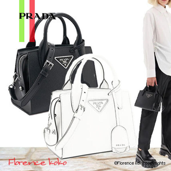 プラダ トートバッグ コピー★PRADA★Saffiano leather handbag★1BA269_2ERX_F0002_V_OO7