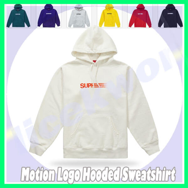 20SS/シュプリーム パーカー 偽物 シュプリーム Motion Logo Hooded Sweatshirt モーション ロゴ