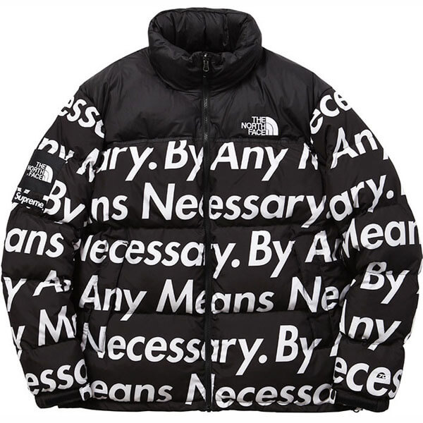 シュプリーム ノースフェイス 偽物 シュプリーム The North Face By Any Means Nuptse Jacket