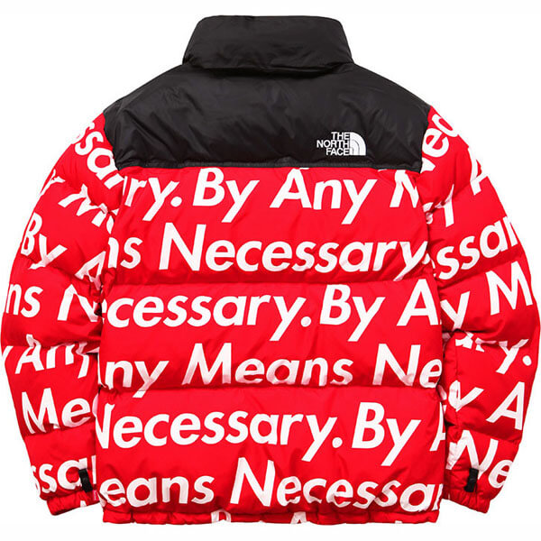 シュプリーム ノースフェイス 偽物 シュプリーム The North Face By Any Means Nuptse Jacket