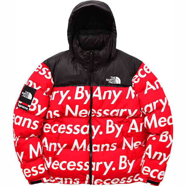 シュプリーム ノースフェイス 偽物 シュプリーム The North Face By Any Means Nuptse Jacket