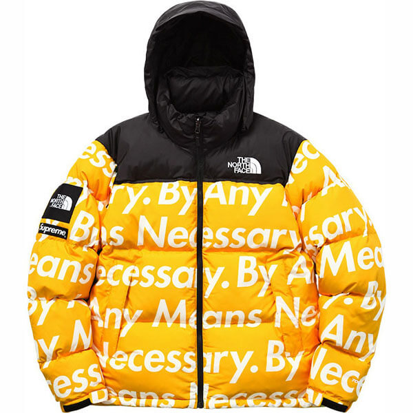 シュプリーム ノースフェイス 偽物 シュプリーム The North Face By Any Means Nuptse Jacket