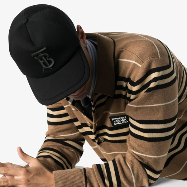 ★BURBERRY バーバリー キャップ コピー★NEOPRENE BASEBALL CAP ベースボールキャップ★