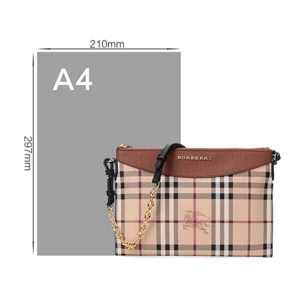 BURBERRY バーバリー チェック コピー 2WAY チェーン レザーバッグ