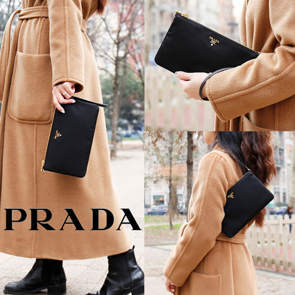 PRADA ナイロンポーチバック