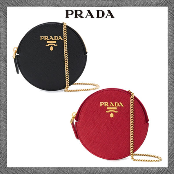 20AW【PRADA】日本未入荷☆サフィアーノレザー ラウンドバッグ 1MR074QWA