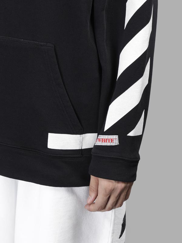 オフ ホワイト 東京 偽物 パーカー 激安 OFF WHITE 17FW ARROW OVER HOODIE 芸能人