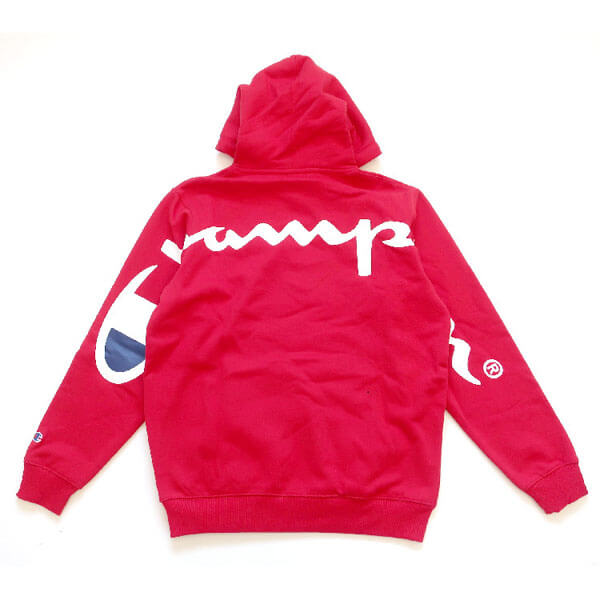 シュプリーム champion 偽物 シュプリーム ボックス ロゴ パーカー Hooded Sweatshirtチャンピオン赤