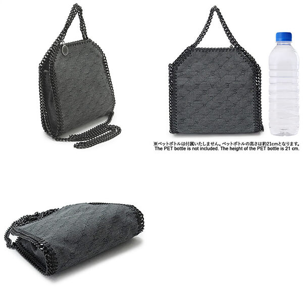 ステラマッカートニー ハンドバッグ TINY FALABELLA モノグラム391698 W8467 5900