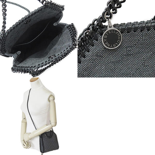 ステラマッカートニー ハンドバッグ TINY FALABELLA モノグラム391698 W8467 5900