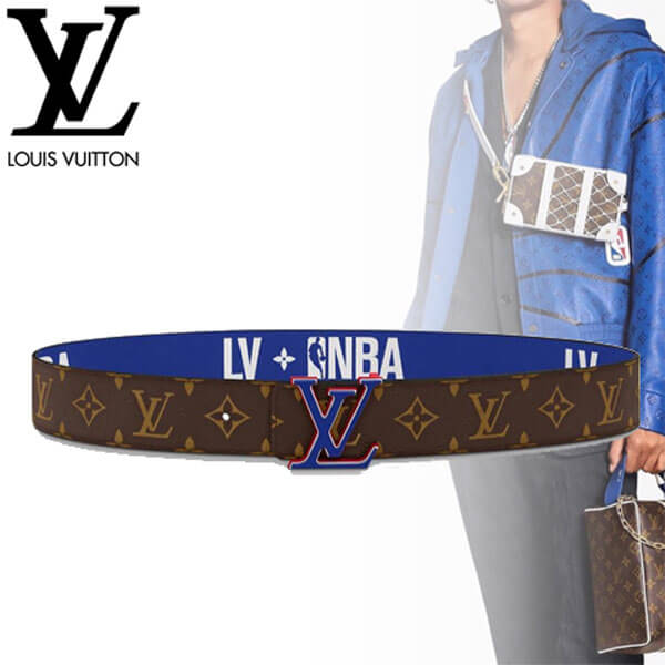 ルイヴィトン☆LV x NBA コレクション メンズ ベルト MP278U