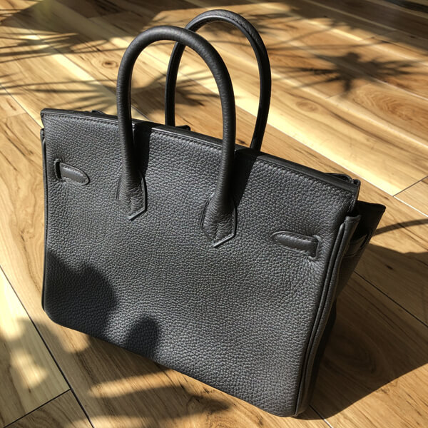 即発【エルメス】Birkin25 ブラック SV金具 Y刻 トゴ