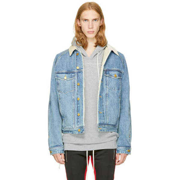 5th Fear of God インディゴ セルビッジ デニム 裏 Gジャン FOG