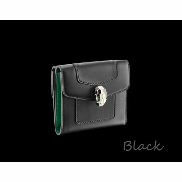 ☆ブルガリ☆SERPENTI FOREVER TRIFOLD WALLET コンパクト財布★