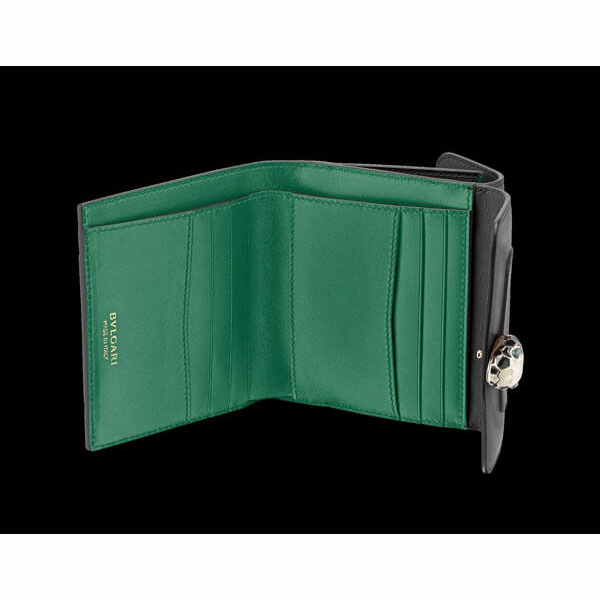 ☆ブルガリ☆SERPENTI FOREVER TRIFOLD WALLET コンパクト財布★