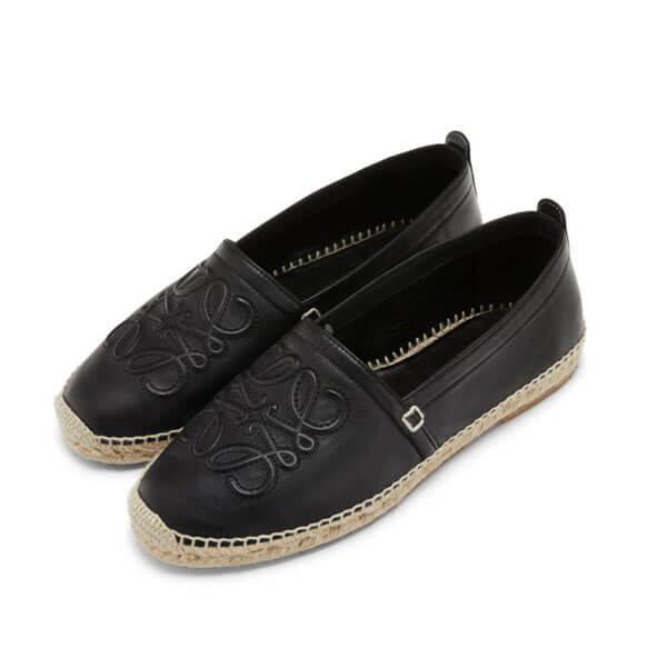 20/21★ロエベ★ロエベ Anagram Espadrille フラットシューズ453.10.346