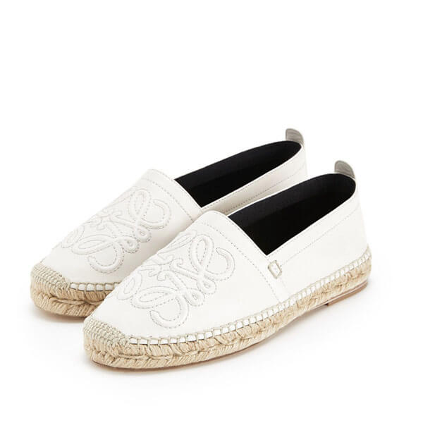 20/21★ロエベ★ロエベ Anagram Espadrille フラットシューズ453.10.346