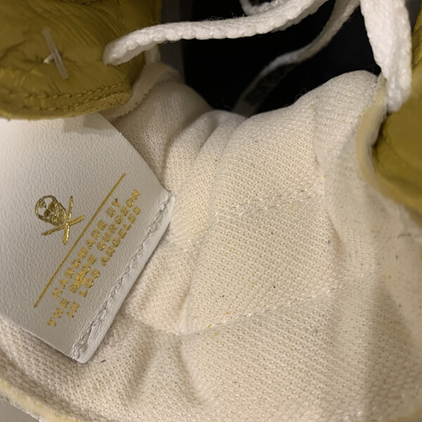 Air Jordan 1 "Sample" Canary偽物 超希少