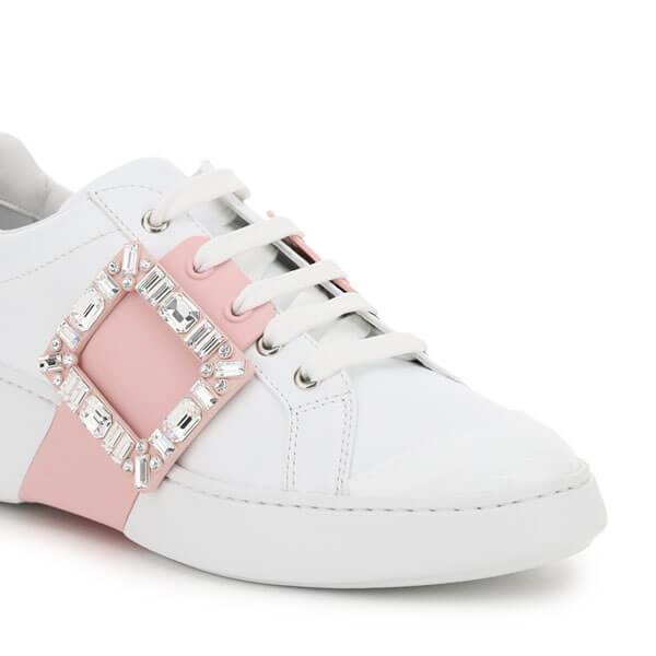 Roger vivier スーパーコピー viv skate sneakers jewel buckle  RVW54229110LXQ0330