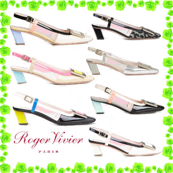 7色☆Roger Vivier☆コピースリングバック ベル ヴィヴィエ パンプスRVW006256005ES0E89