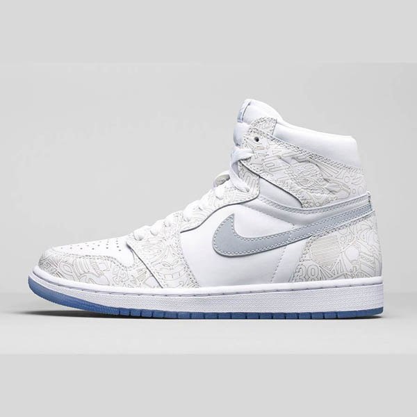 30周年記念 ナイキ偽物 Air Jordan 1 Retro High OG Laser705289 100 SS 15 2015