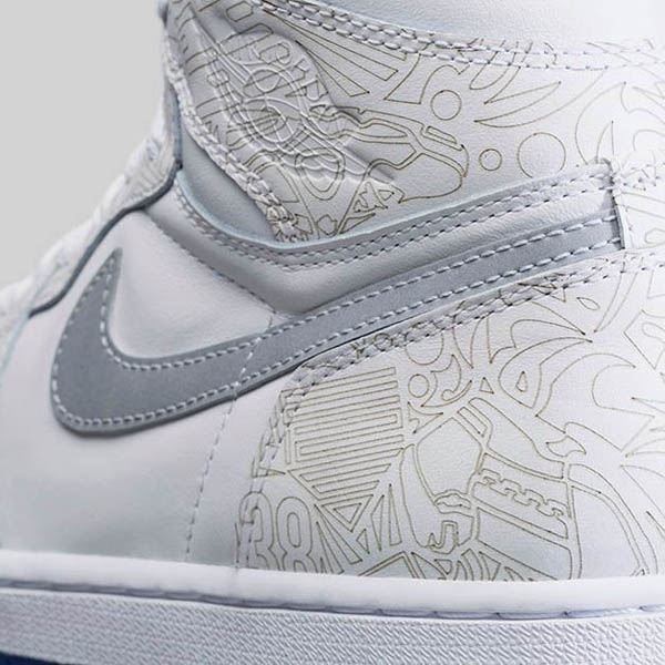 30周年記念 ナイキ偽物 Air Jordan 1 Retro High OG Laser705289 100 SS 15 2015