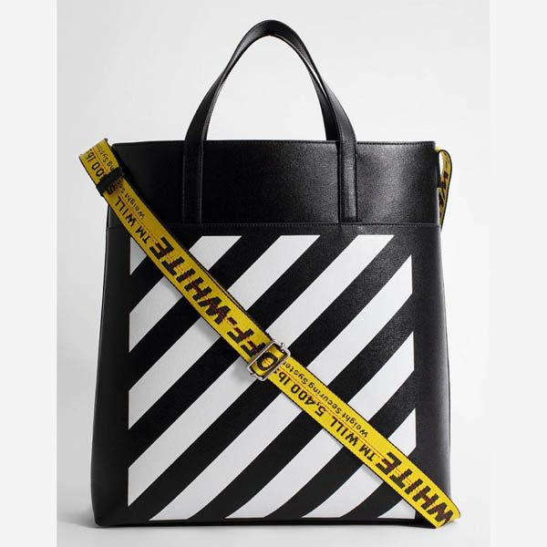 Off-white Diag shopping bag オフホワイトトートーバック偽物OMNA151R21LEA0011001