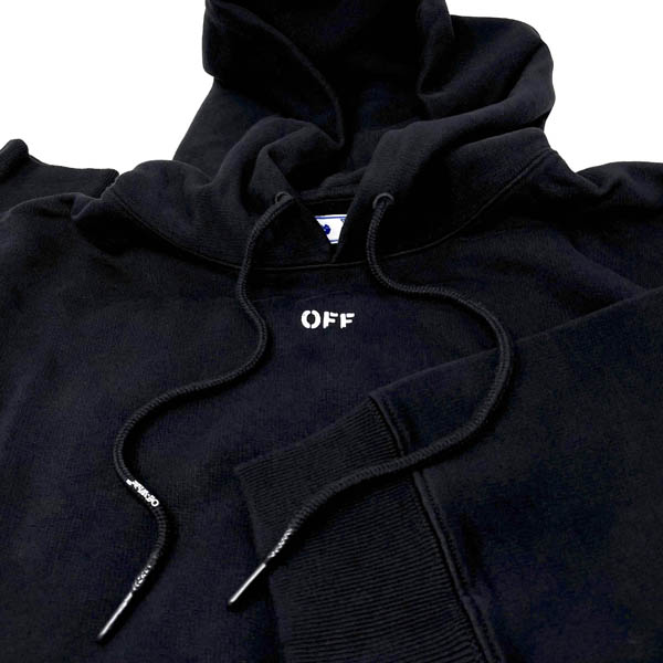 OFF WHITE STENSIL ARROW SLIM パーカー偽物