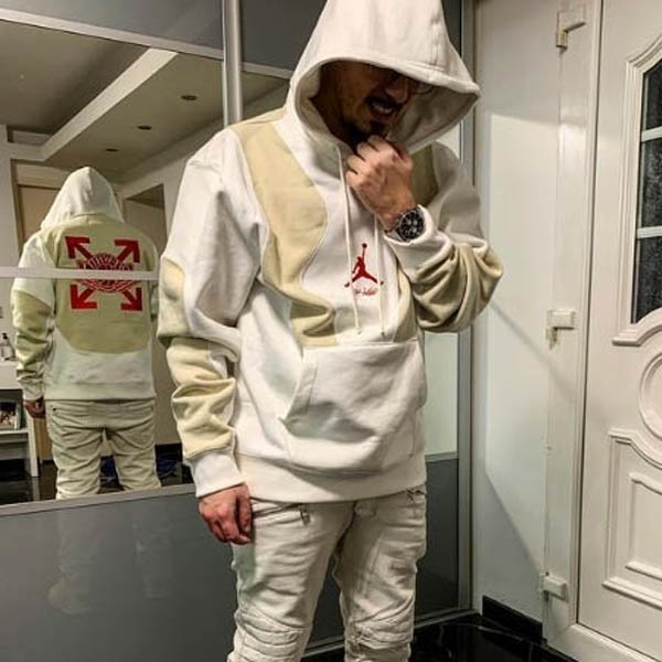 ♦限定コラボ激レア!"OFF-WHITE×ナイキJORDAN Hoodie"偽物