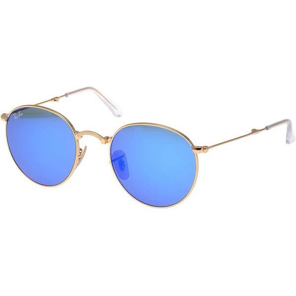 【折り畳み式】RB3532 001/68 50mm ROUND METAL ラウンド Rayban 偽物