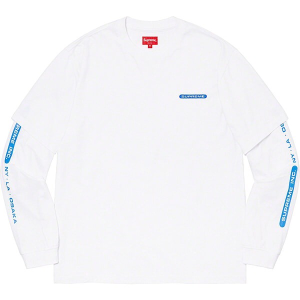 シュプリーム 21SS シュプリーム パネル ロングスリーブ Paneled L/S