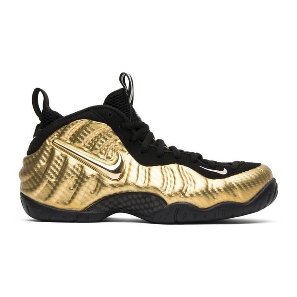 フォームポジット 偽物レア品★NIKE Air Foamposite Pro Metallic Gold/Black