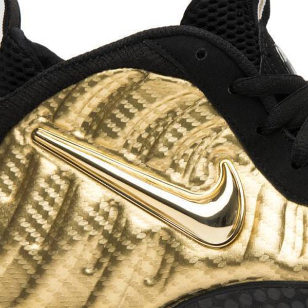 フォームポジット 偽物レア品★NIKE Air Foamposite Pro Metallic Gold/Black