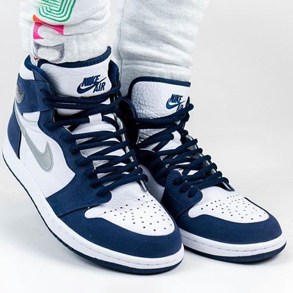 希少！ナイキ エアジョーダン1 RETRO HIGH OG GS MIDNIGHT NAVY CO.JP DC1788-100