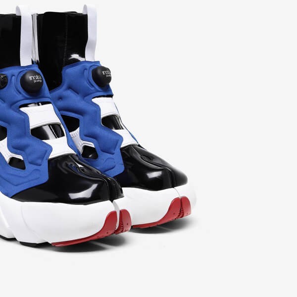 マルジェラ リーボック 偽物☆ポンプフューリー 偽物☆Maison Margiela Reebok Tabi Instapump Fury Hi