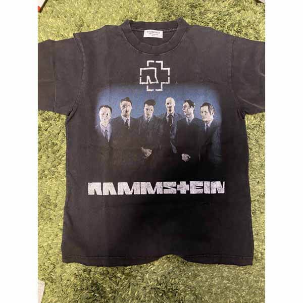 【全世界200着限定】☆バレンシアガ☆ RAMMSTEIN スモールフィット Tシャツ偽物