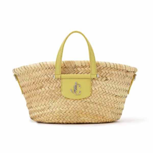 ☆21SS☆【ジミーチュウ】MACY TOTE/S JCロゴ付きトートバッグ偽物