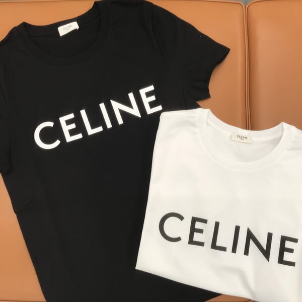 素敵な★超人気 セリーヌ tシャツ 偽物 *クラシックTシャツ* 2色 大人気！！★ 2X308916G.38AW/2X308916G.01OB【スーパーコピー】