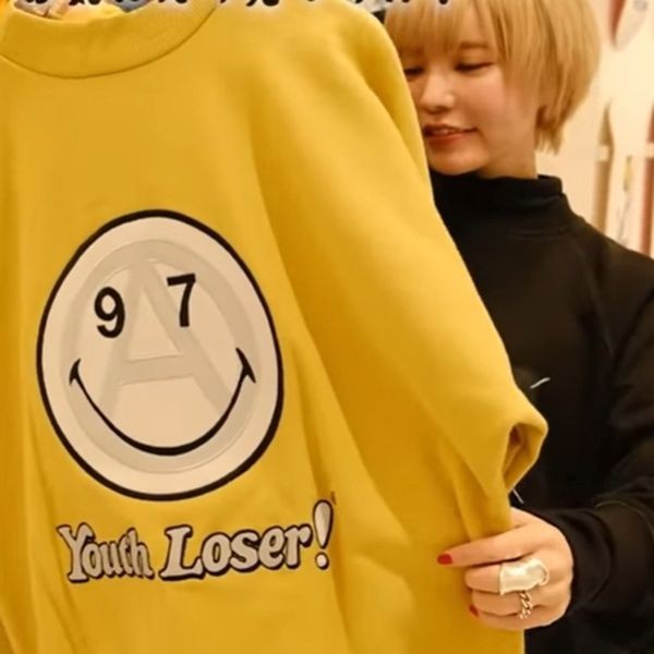 ♦限定コラボガールズドントクライ×Youth Loser97 スウェットコピー偽物