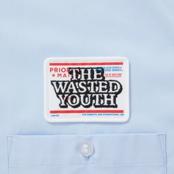 ♦限定コラボ レア!BLACK EYE PATCH×WASTED YOUTH シャツコピー